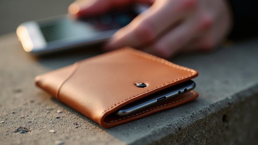 testowanie zasięgu portfela z airtagiem