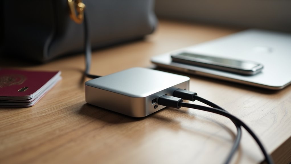 kompaktowe huby podróżne USB-C