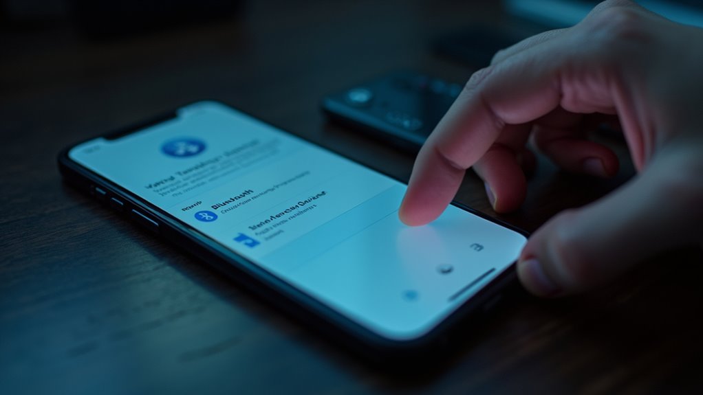 resetowanie urządzenia bluetooth na iphone